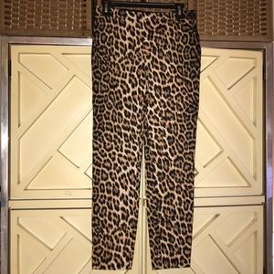 Zara leopard pants.